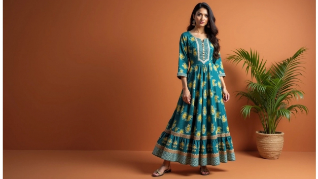 A Timeless Symbol of Royal Heritage Elegance in Every Twirl: Anarkali Kurta